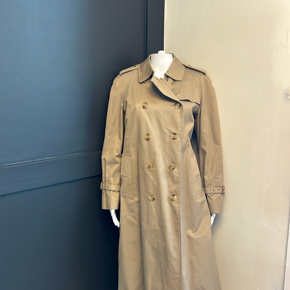 Classic Burberry trench coat